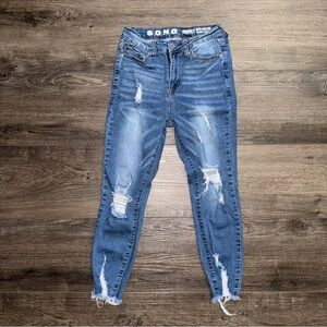 S.O.N.G. Perfect super high rise skinny ankle